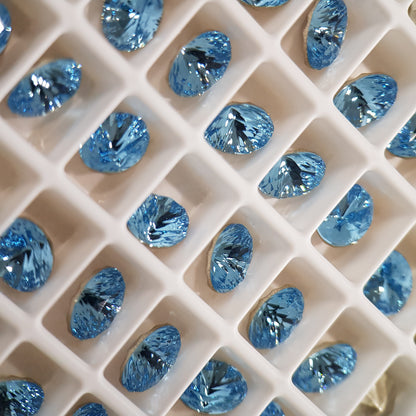 SWAROVSKI 4160 MYSTIC OVAL AQUAMARINE