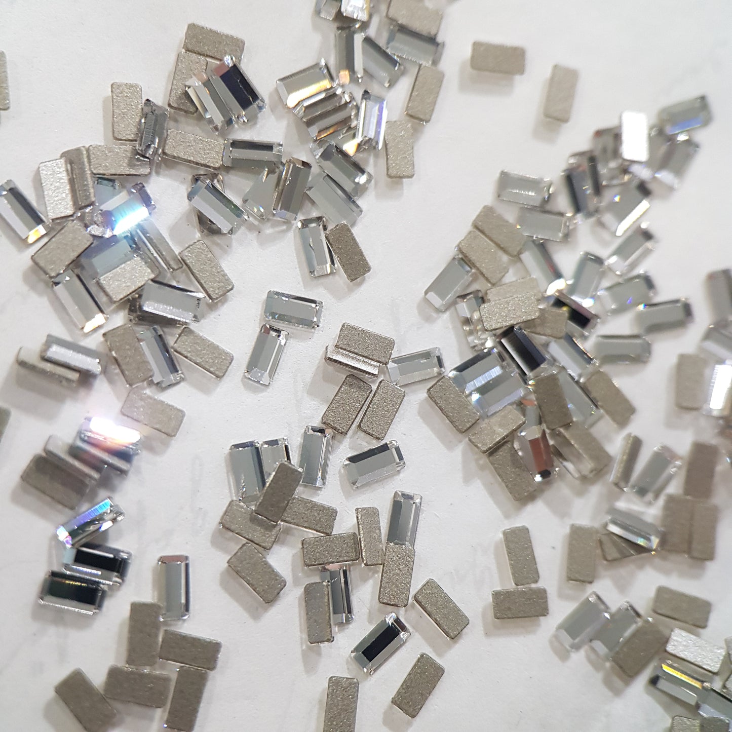 SWAROVSKI 2510 BAGUETTE FLAT BACK CLEAR