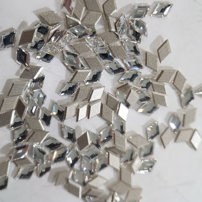 SWAROVSKI 2773 DIAMOND SHAPE FLAT BACK CLEAR