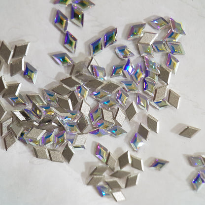 SWAROVSKI 2773 DIAMOND SHAPE FLAT BACK AB