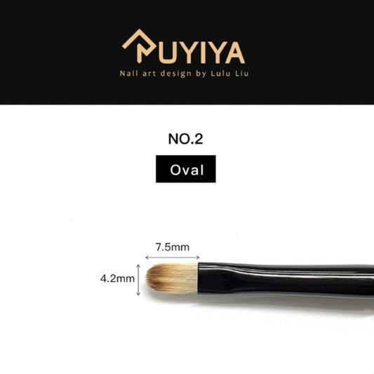 RUYIYA #2 OVAL BRUSH