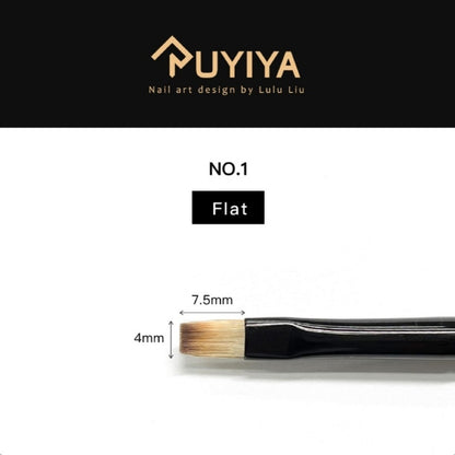 RUYIYA #1 FLAT BRUSH