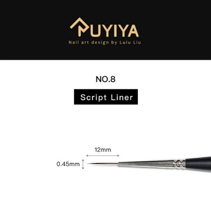 RUYIYA #8 SCRIPT LINER BRUSH