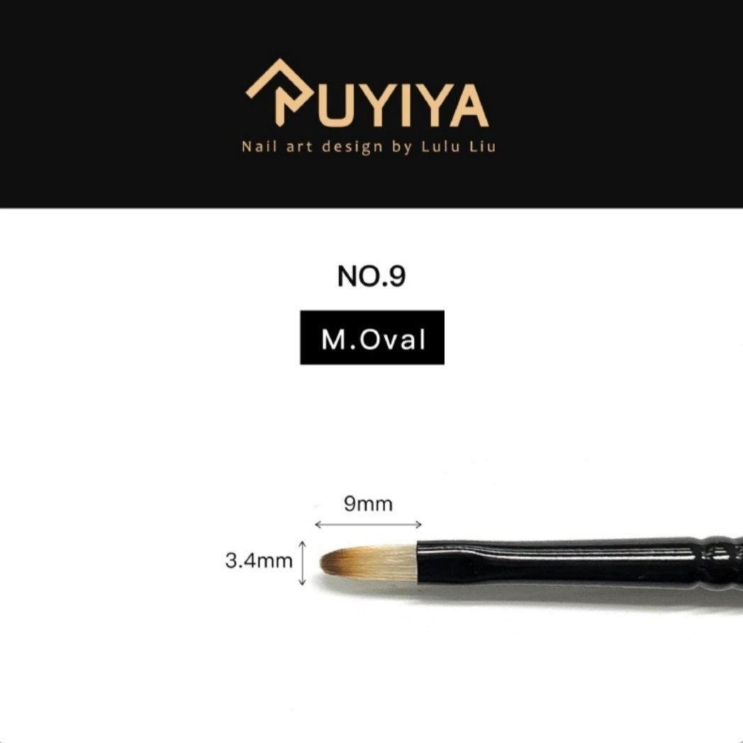 RUYIYA #9 M.OVAL BRUSH