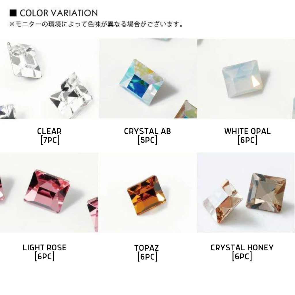 PRECIOSA SQUARE MC211 4X4MM FANCY STONE