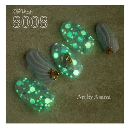 KIMAGURE PIGMENT GLOW GLITTER 8008 MAXIMILIAN