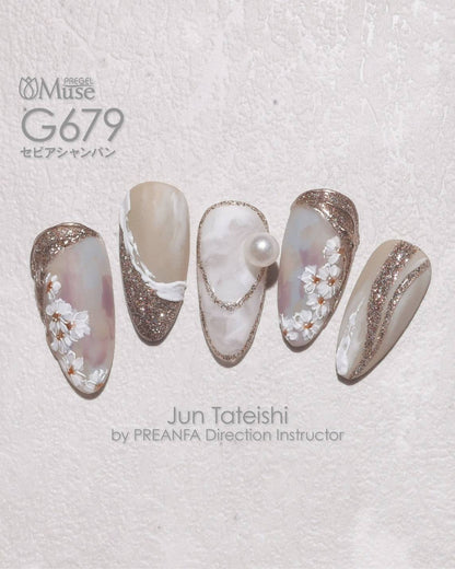 PREMDOLL MUSE G679 SEPIA CHAMPAGNE