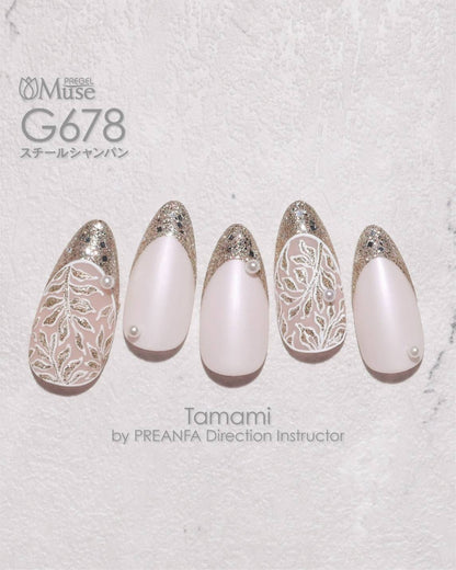 PREMDOLL MUSE G678 STEEL CHAMPAGNE
