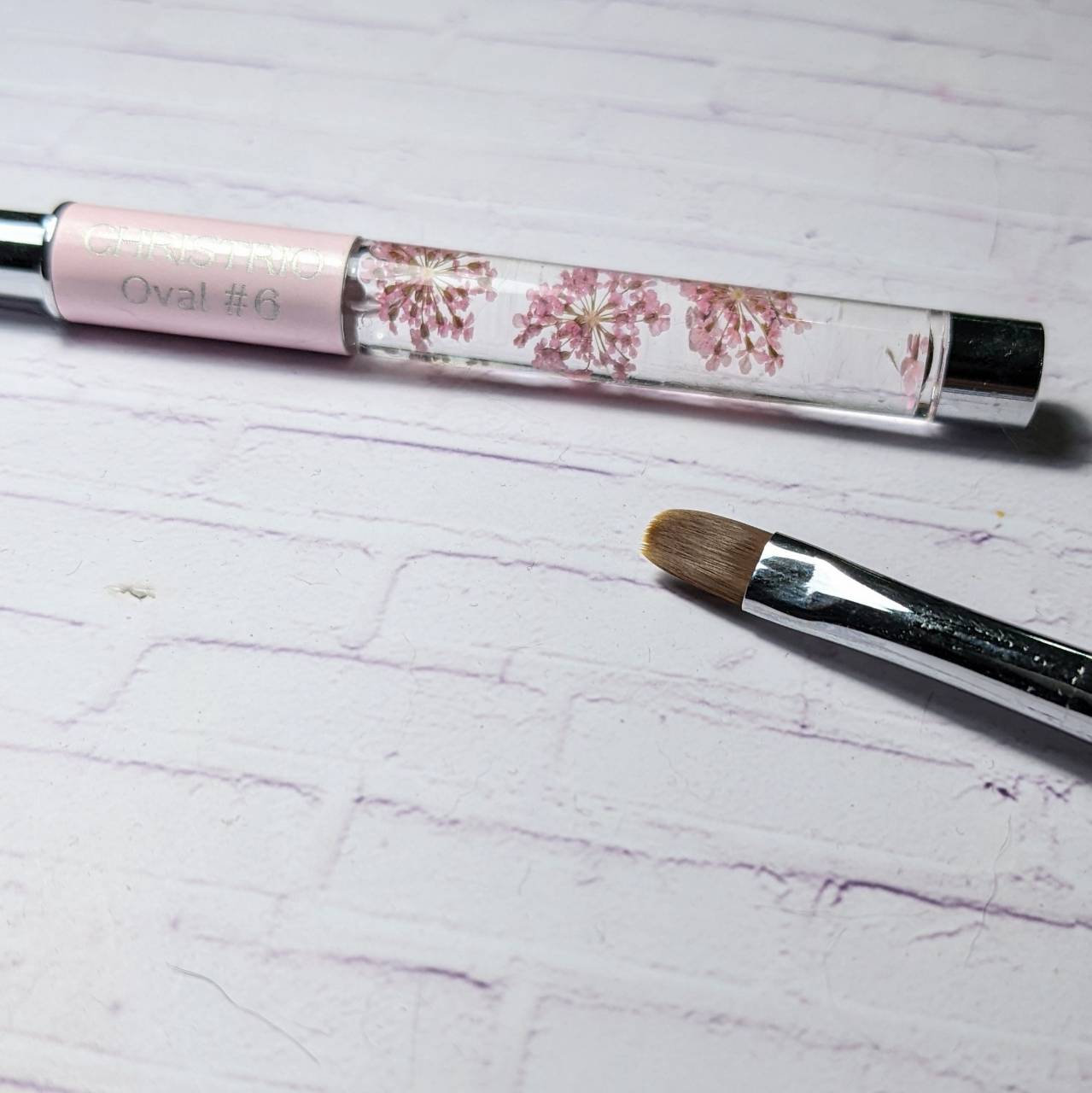 CHRISTRIO NAIL ART BRUSH - OVAL #6