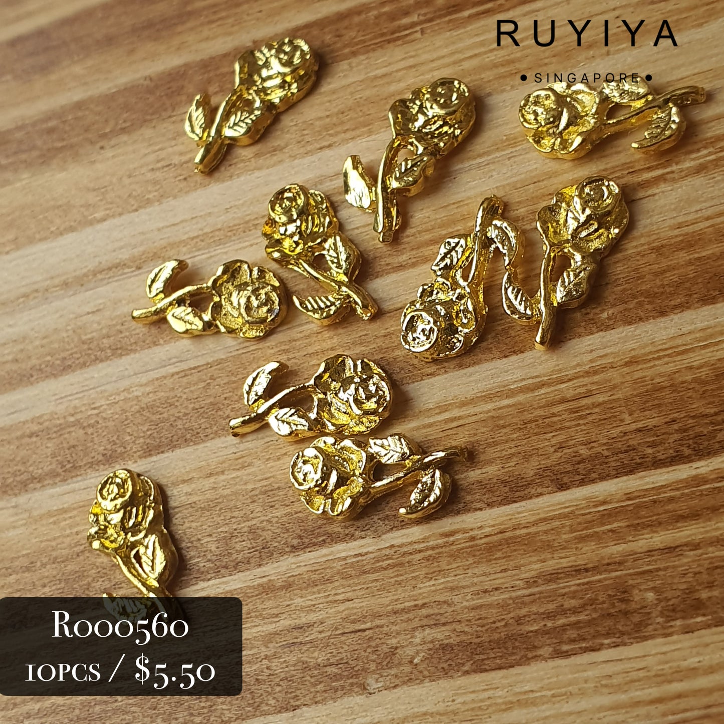 GOLD GORGEOUS ROSE R000560