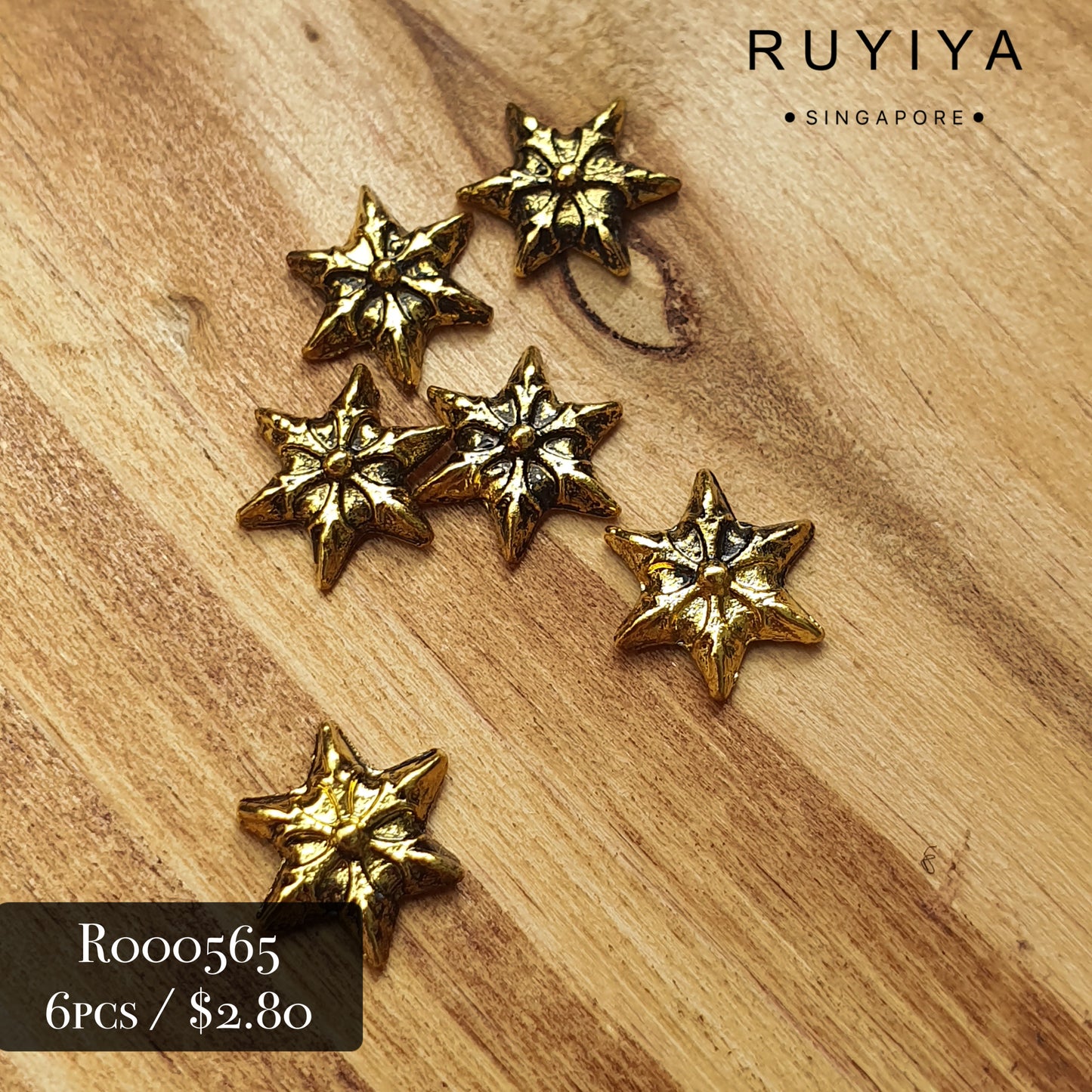 GOLD PUNK STAR R000565