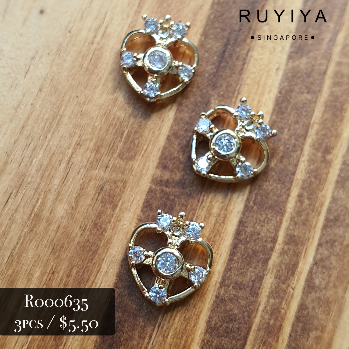 GOLD SAILORMOON'S TREASURE BOX CHARM R000635