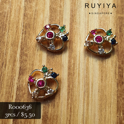 GOLD SAILORMOON'S TREASURE BOX (COLOURFUL) CHARM R000636