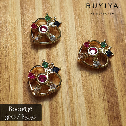 GOLD SAILORMOON'S TREASURE BOX (COLOURFUL) CHARM R000636