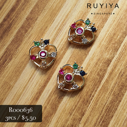 GOLD SAILORMOON'S TREASURE BOX (COLOURFUL) CHARM R000636