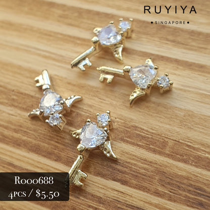 GOLD SAILORMOON'S SCEPTER CHARM R000688