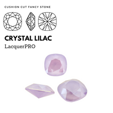 Load image into Gallery viewer, SWAROVSKI CRYSTAL SHINY LACQUER EFFECTS 4470 CUSHION CUT FANCY STONE
