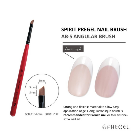 SPIRIT PREGEL NAIL BRUSH - AB-5