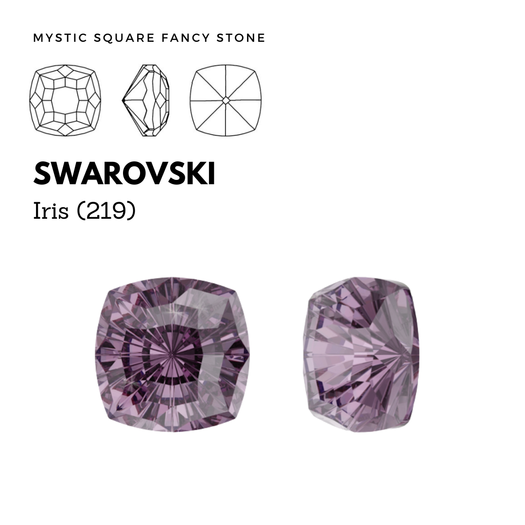 SWAROVSKI 4460 MYSTIC SQUARE IRIS