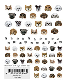 TSUMEKIRA 【ES】 HELLO DOGS | ES-HDG-101