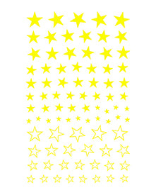 TSUMEKIRA 【ES】 NEON STAR NEON YELLOW | ES-NST-103