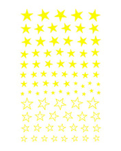 Load image into Gallery viewer, TSUMEKIRA 【ES】 NEON STAR NEON YELLOW | ES-NST-103
