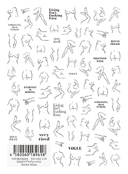 TSUMEKIRA DAISY × FEMALE BLACK | NN-DAI-118