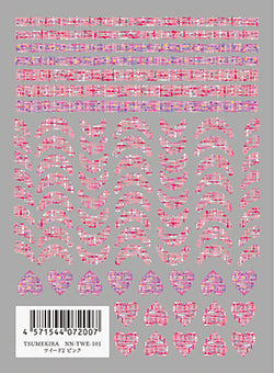 TSUMEKIRA TWEED PINK | NN-TWE-101
