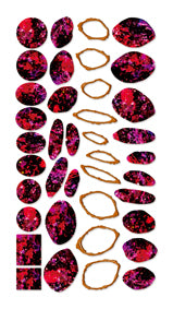 TSUMEKIRA 【NOBLE】 YUKI HABUKA × DICHROIC RED CHERRY TREE | NO-HBK-102 [DISCONTINUED]