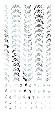 TSUMEKIRA GLASS FRENCH SILVER | SG-GFL-101