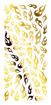 TSUMEKIRA NANAKO × METALLIC FLAME GOLD | SG-NAK-102