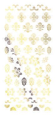 TSUMEKIRA COLORSNAIL YUU × EMBROIDERY LACE GOLD | SG-YUU-102