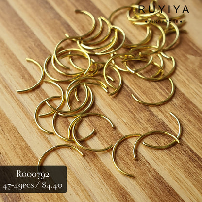 GOLD MEDIUM CUTICLE RING R000792