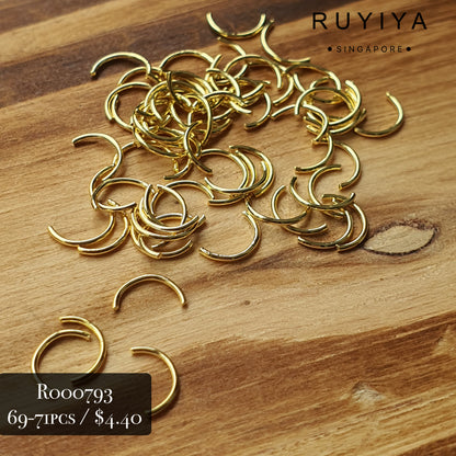 GOLD SMALL CUTICLE RING R000793