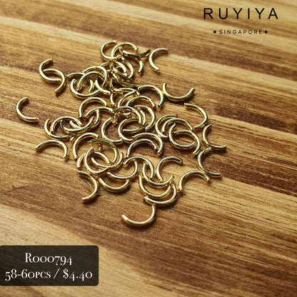 GOLD XSMALL CUTICLE RING R000794