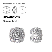 Load image into Gallery viewer, SWAROVSKI 4460 MYSTIC SQUARE CRYSTAL
