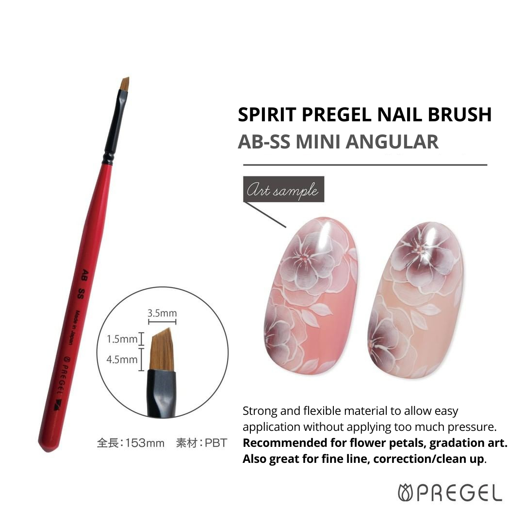 SPIRIT PREGEL NAIL BRUSH - AB-SS