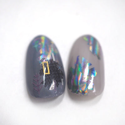 TSUMEKIRA ART FOIL AF-FUM-007 GRAY FLASH