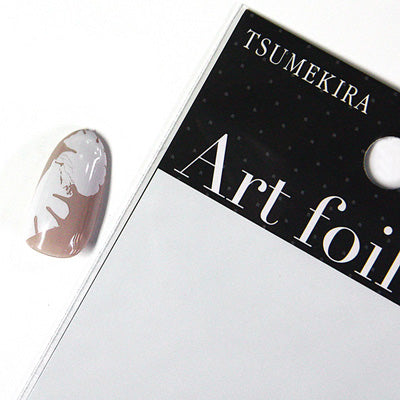 TSUMEKIRA ART FOIL AF-FUM-010 PIANO WHITE