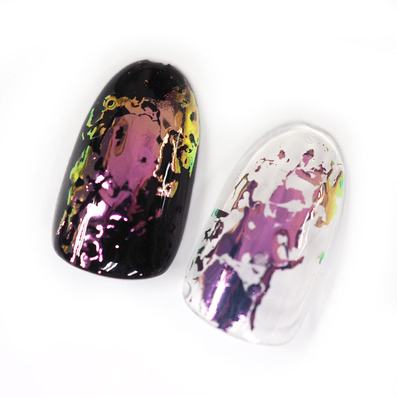 TSUMEKIRA ART FOIL DISCO AF-FUM-022 VIOLET × LIME