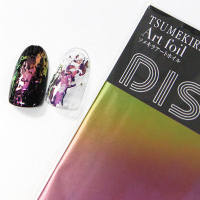 TSUMEKIRA ART FOIL DISCO AF-FUM-022 VIOLET × LIME