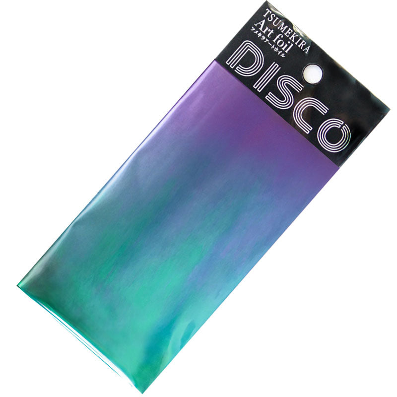 TSUMEKIRA ART FOIL DISCO AF-FUM-023 EMERALD × PURPLE