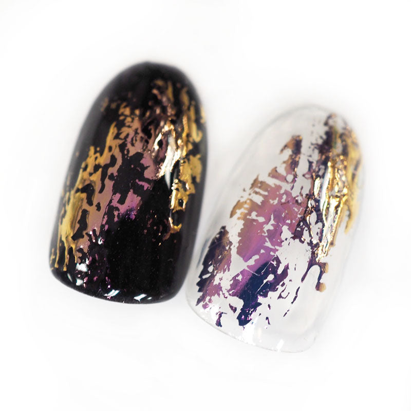 TSUMEKIRA ART FOIL DISCO AF-FUM-024 AMETHYST × GOLD