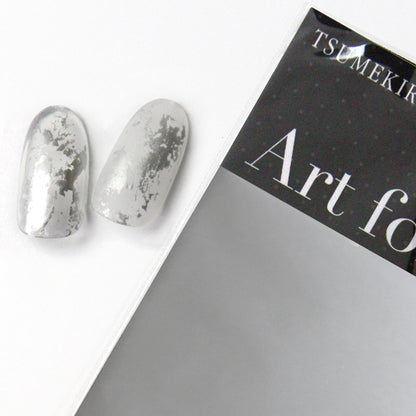 TSUMEKIRA ART FOIL AF-FUM-028 SILVER WRAP