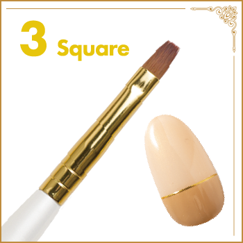 BETTYGEL ORIGINAL BRUSH SERIES - 3 SQUARE [DISCONTINUED]
