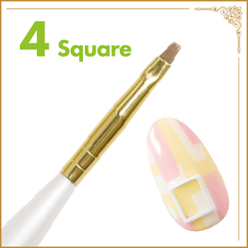 BETTYGEL ORIGINAL BRUSH SERIES - 4 SQUARE SMALL [DISCONTINUED]