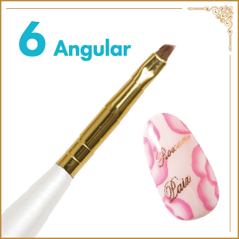 BETTYGEL ORIGINAL BRUSH SERIES - 6 ANGULAR SMALL [DISCONTINUED]
