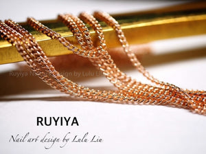RUYIYA CHAIN ROSE GOLD R000892