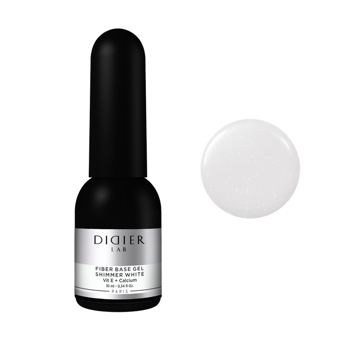 DIDIER LAB FIBER BASE GEL - SHIMMER WHITE