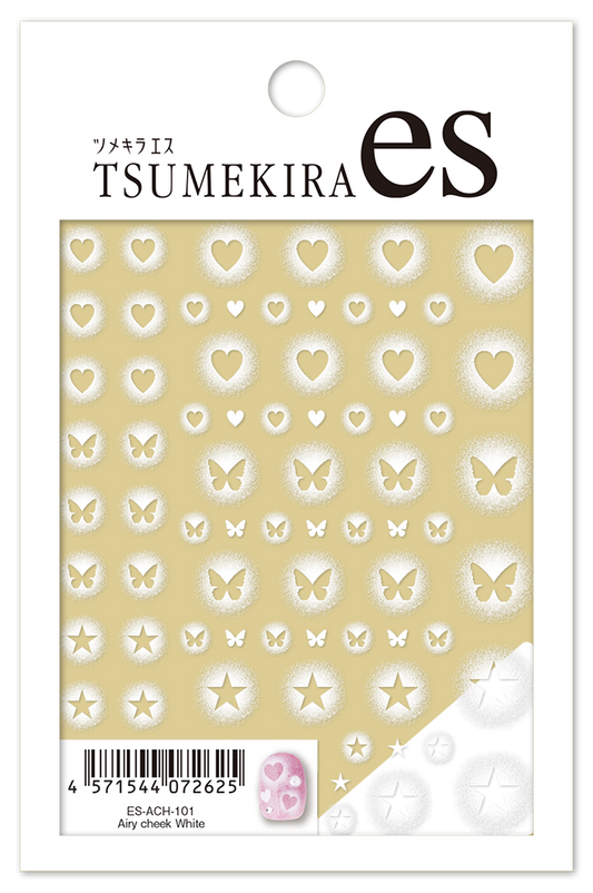 TSUMEKIRA【ES】AIRY CHEEK WHITE | ES-ACH-101